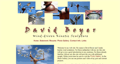 Desktop Screenshot of boyersculpture.com